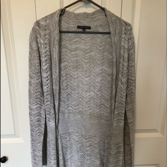 Long Grey Cardigan - Picture 2 of 6